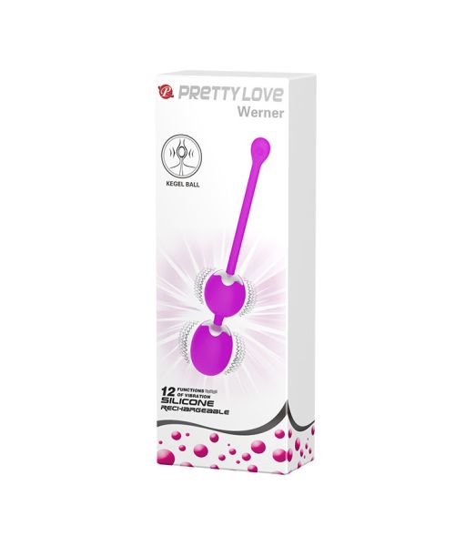 Віброкульки - Pretty Love Werner Kegel Ball Purple