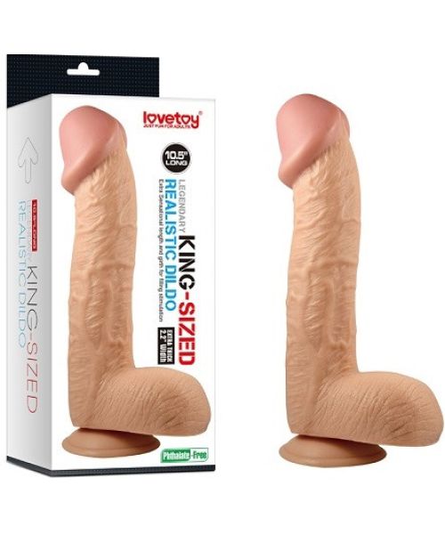 Фалоімітатор - King-Sized Realistic Dildo 10.5"