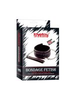Нашийник з повідком - Bondage Fetish Collar And Leash Set