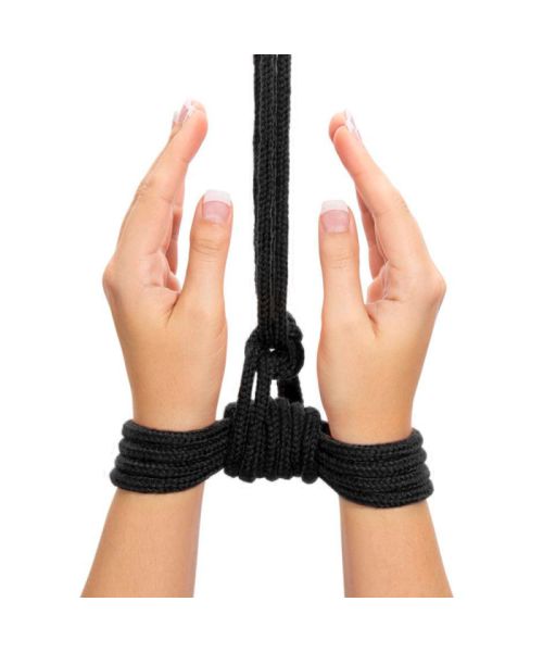 Мотузка - Fetish Bondage Rope Black, 10 м
