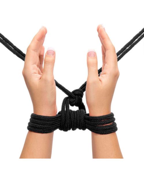 Мотузка - Fetish Bondage Rope Black, 10 м