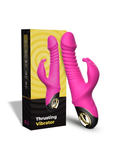 Вібратор - Thrusting Vibrator Zing Pink