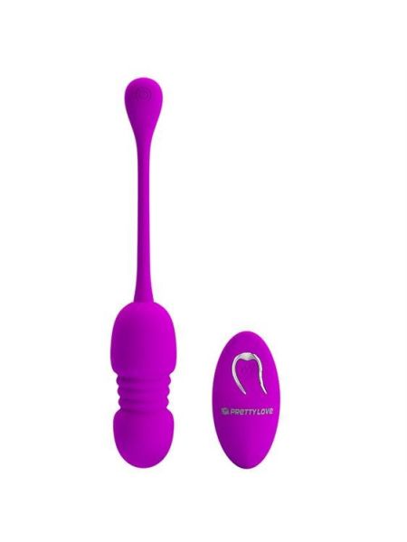 Віброяйце - Pretty Love Callieri Thrusting Vibrating Egg Purple