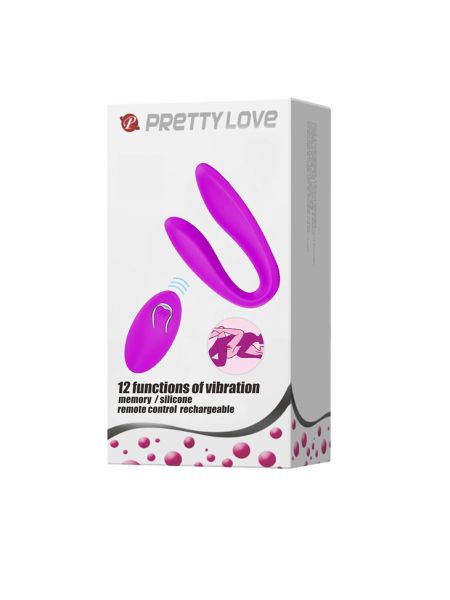 Вібратор - Pretty Love Letitia Stimulator Purple