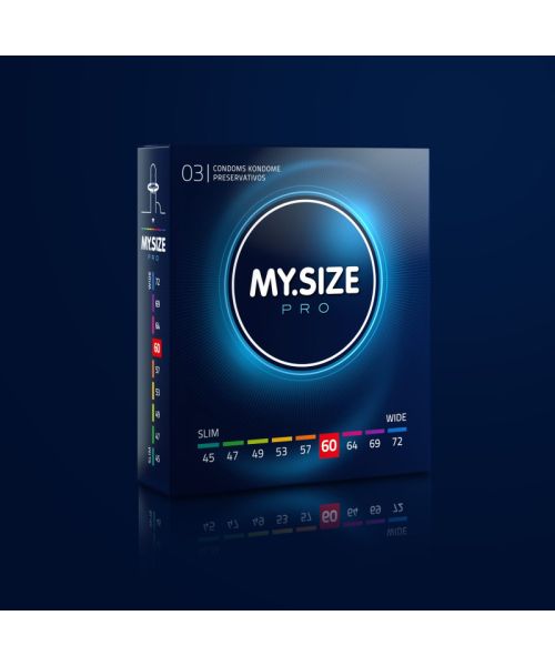 Презервативи - My.Size Pro 60, 3 шт.