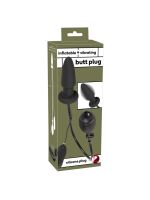 Анальна пробка - Inflatable + Vibrating Butt Plug