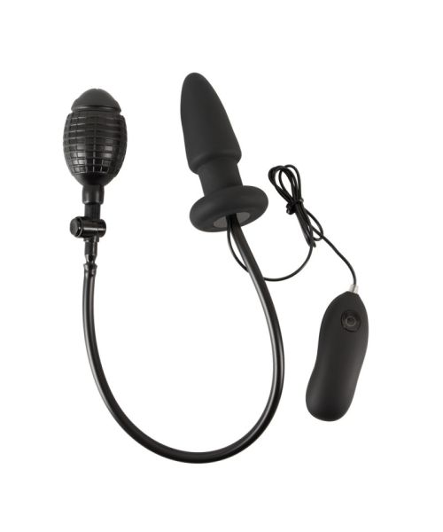 Анальна пробка - Inflatable + Vibrating Butt Plug