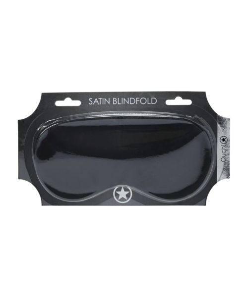 Маска на очі - Ouch! Satin Blindfold Black