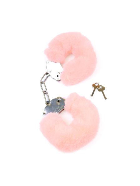 Наручники - Fetish Boss Series Furry Cuffs Light Pink
