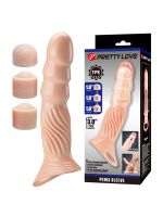 Насадка на член - Pretty Love Adjustable Penis Sleeve Extender 3.0"