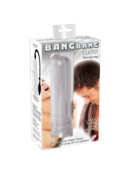 Вакуумна помпа - Bang Bang Penis Pump Clear