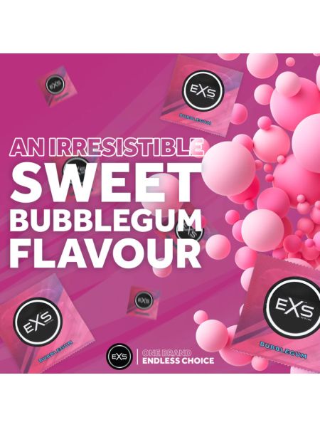 Презерватив - EXS Bubblegum Flavour Condom, 1 шт.