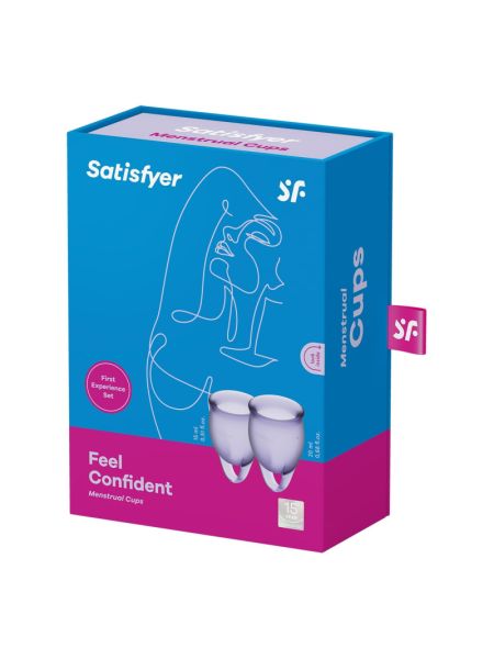 Менструальні чаші - Satisfyer Feel Confident Violet