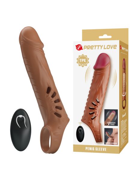 Вібронасадка на член - Pretty Love Penis Sleeve