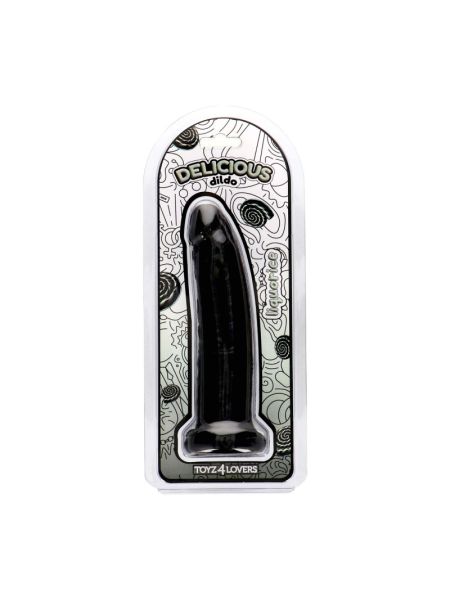 Фалоімітатор з ароматом лакриці - Toyz4lovers Delicious Dildo Liquorice, 19,5 см