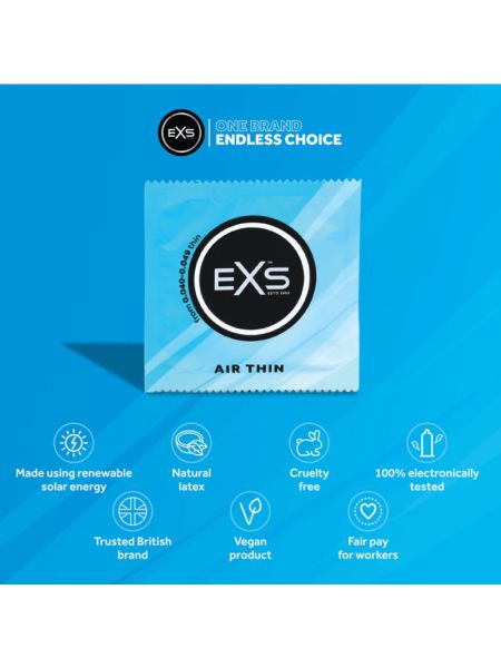 Презервативи - EXS Air Thin, 144 шт.