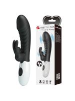 Вібратор - Pretty Love Naughty Bunny Vibrator Black