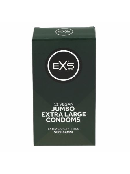 Презервативи - EXS Jumbo Extra Large Condoms, 12 шт.