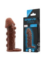 Насадка на член - Brave Man Penis Sleeve Brown
