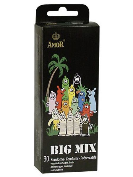 Презервативи - Amor Big Mix, 30 шт. Презервативи - Amor Big Mix, 30 шт.