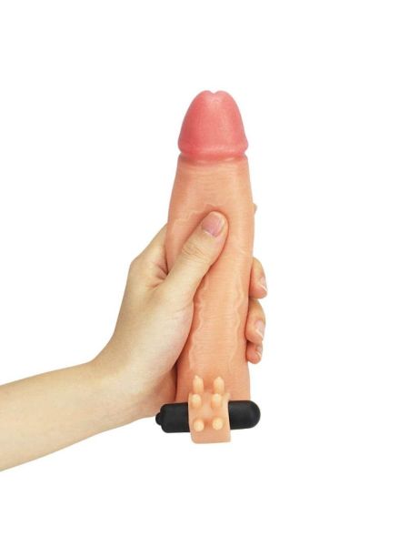 Вібронасадка на член - Revolutionary Silicone Nature Extender Add 2" Flesh