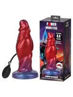 Надувний фентезійний фалоімітатор - Power Monsters Shadow Behemoth, 22 см