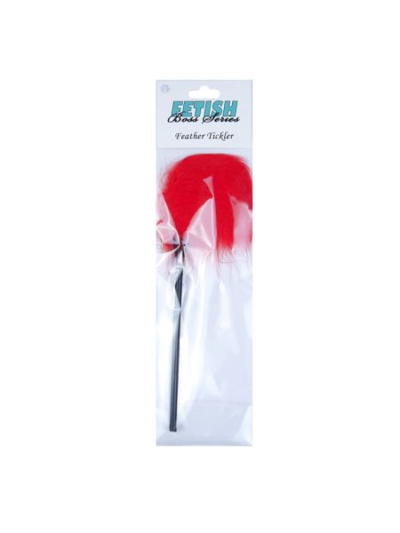 Тіклер - Feather Tickler Red - Boss Series Fetish