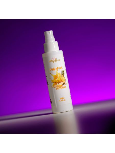 Інтимний гель-лубрикант - MyLove Taste Slide Sensitive Pineapple, 100 мл