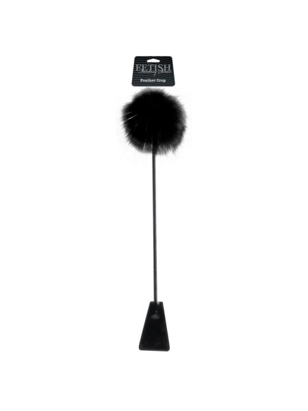 Стек - Fetish Fantasy Series Feather Crop Black