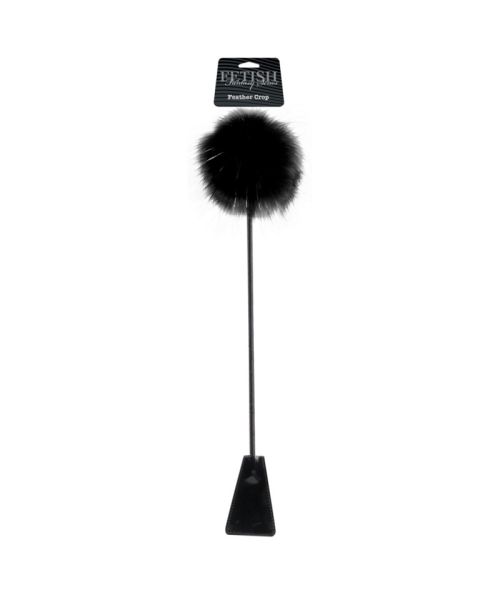 Стек - Fetish Fantasy Series Feather Crop Black
