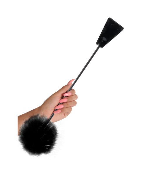 Стек - Fetish Fantasy Series Feather Crop Black