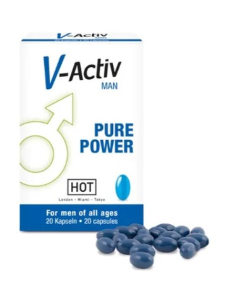 Таблетки для чоловіків - V-Activ Man Pure Power, 20 таб.