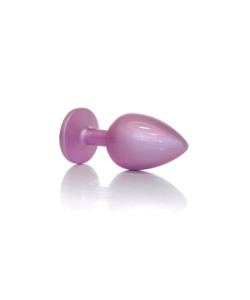 Анальна пробка - Jewellery Pearl Pink Plug Clear L
