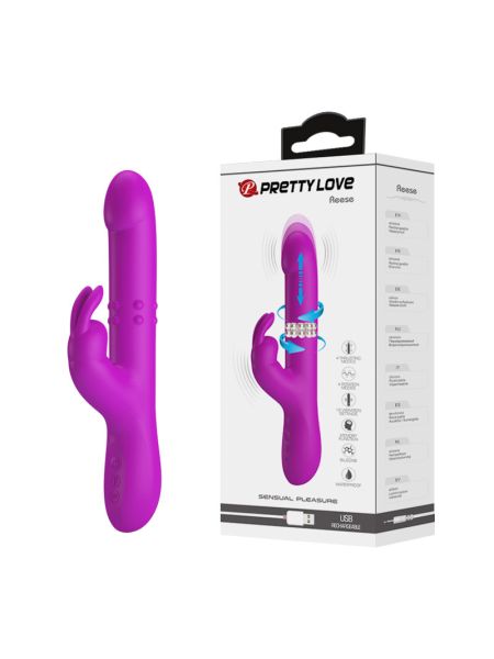 Вібратор - Pretty Love Reese Vibrator Purple