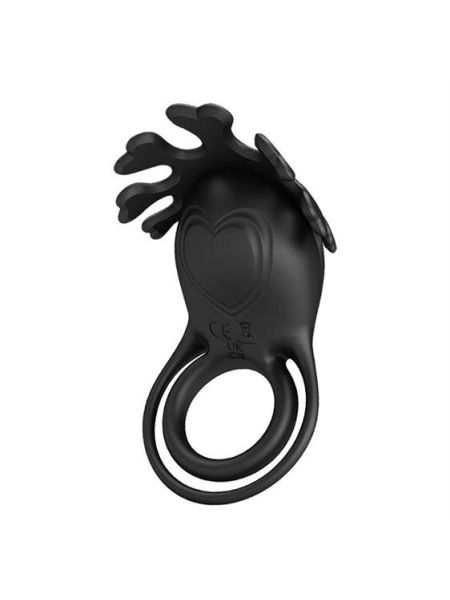Ерекційне кільце - Pretty Love Vibrant Penis Ring Ruben Black