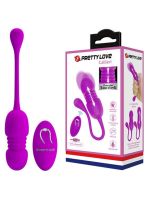 Віброяйце - Pretty Love Callieri Thrusting Vibrating Egg Purple