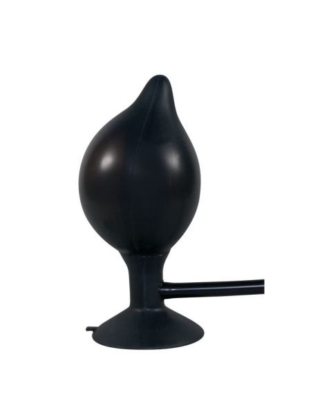 Анальна пробка - True Black Silikon Pump Plug