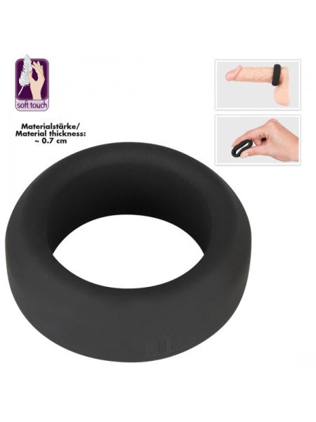 Ерекційне кільце - Black Velvets Cock Ring, 2,6 см