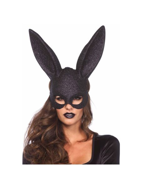 Маска - Glitter Masquerade Rabbit Mask Black