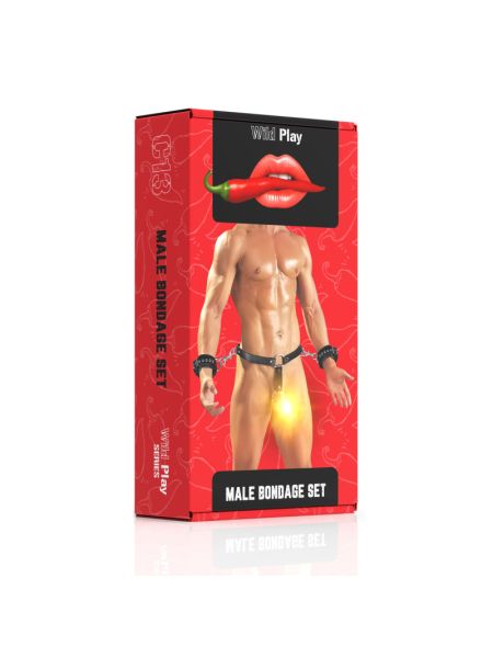 Набір БДСМ - Erospace Wild Play Male Bondage Set C13