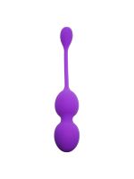 Вагінальні віброкульки - Vibrating Kegel Balls Purple, 32 мм, 80 г