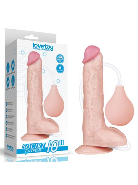 Фалоімітатор - Squirt Extreme Dildo 10" Flesh