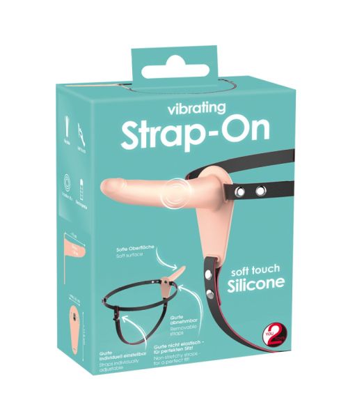 Страпон - Vibrating Strap-On