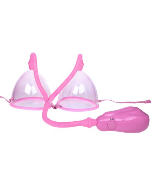 Вакуумна помпа для грудей - Breast Pump Enlarge With Twin Cups Vibrating