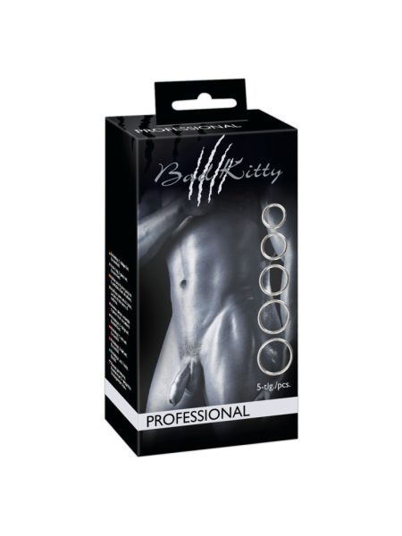 Ерекційні кільця - Bad Kitty Professional Cock Ring Set