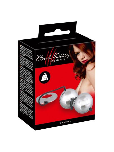 Вагінальні кульки - Bad Kitty Heavy Metal Balls