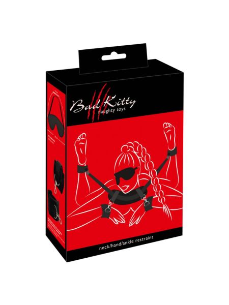 Бондажний набір - Bad Kitty Neck/Hand/Ankle Restraint
