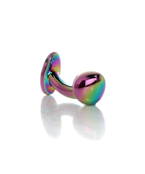 Анальна пробка - Jewellery Multicolour Curved Plug S