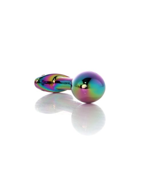Анальна пробка - Jewellery Multicolour Curved Plug S