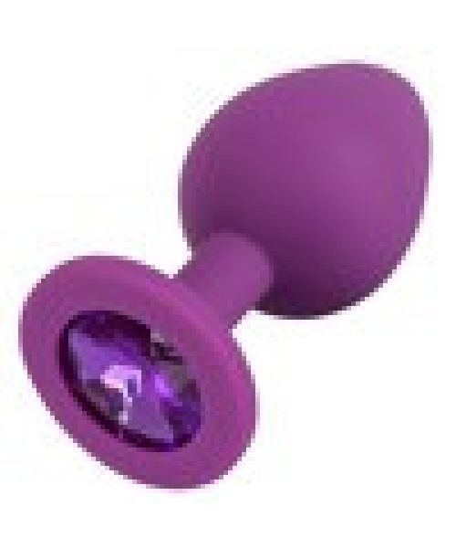 Анальна пробка - Colorful Joy Jewel Purple Plug Medium